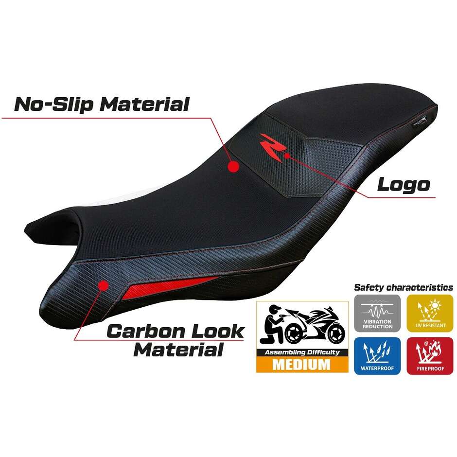 TPZ Italia Seat Cover Specific for BMW G 310 R 2021-2025 Model Raven Comfort System