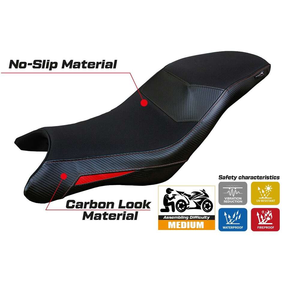 TPZ Italia Seat Cover Specific for BMW G 310 R 2021-2025 Model Raven Comfort System