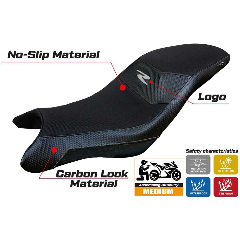 TPZ Italia Seat Cover Specific for BMW G 310 R 2021-2025 Raven Model