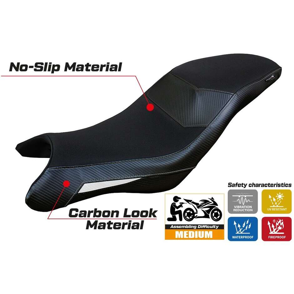 TPZ Italia Seat Cover Specific for BMW G 310 R 2021-2025 Raven Model