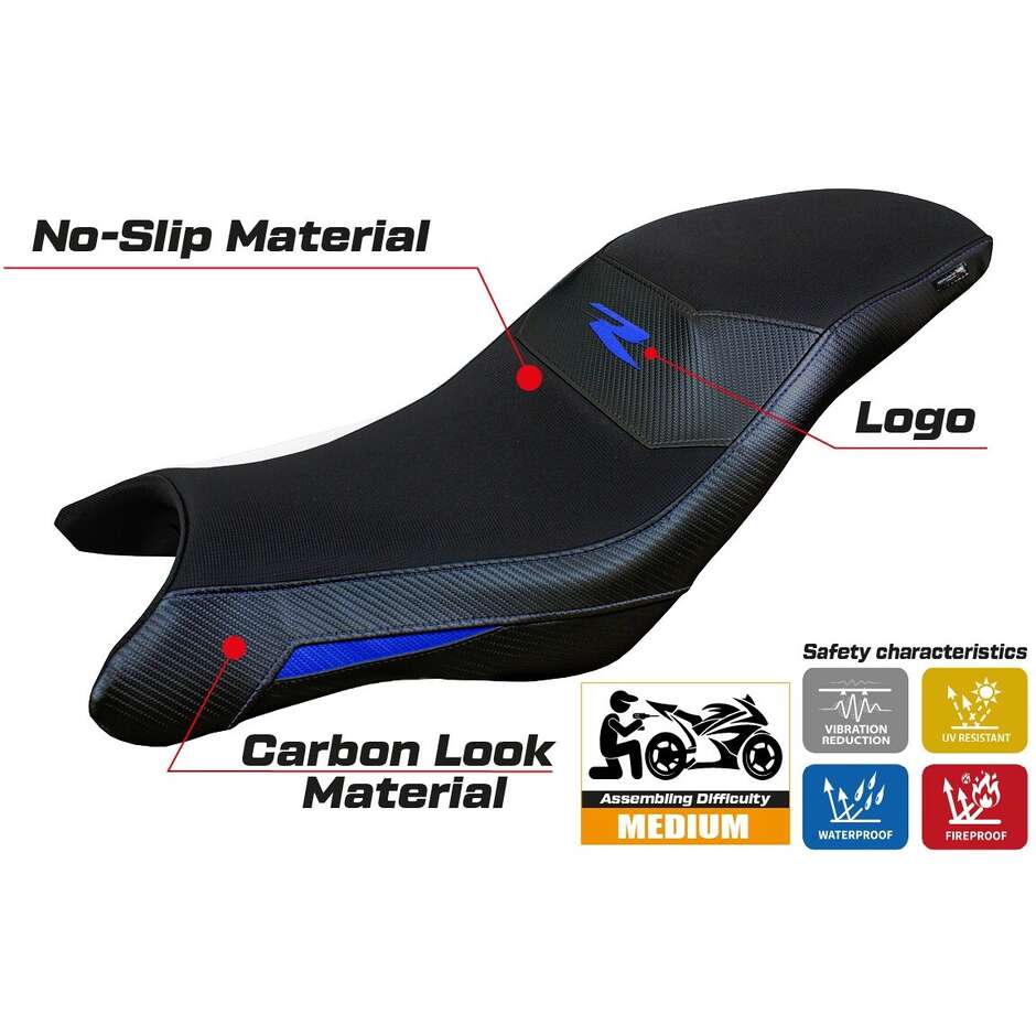 TPZ Italia Seat Cover Specific for BMW G 310 R 2021-2025 Raven Model