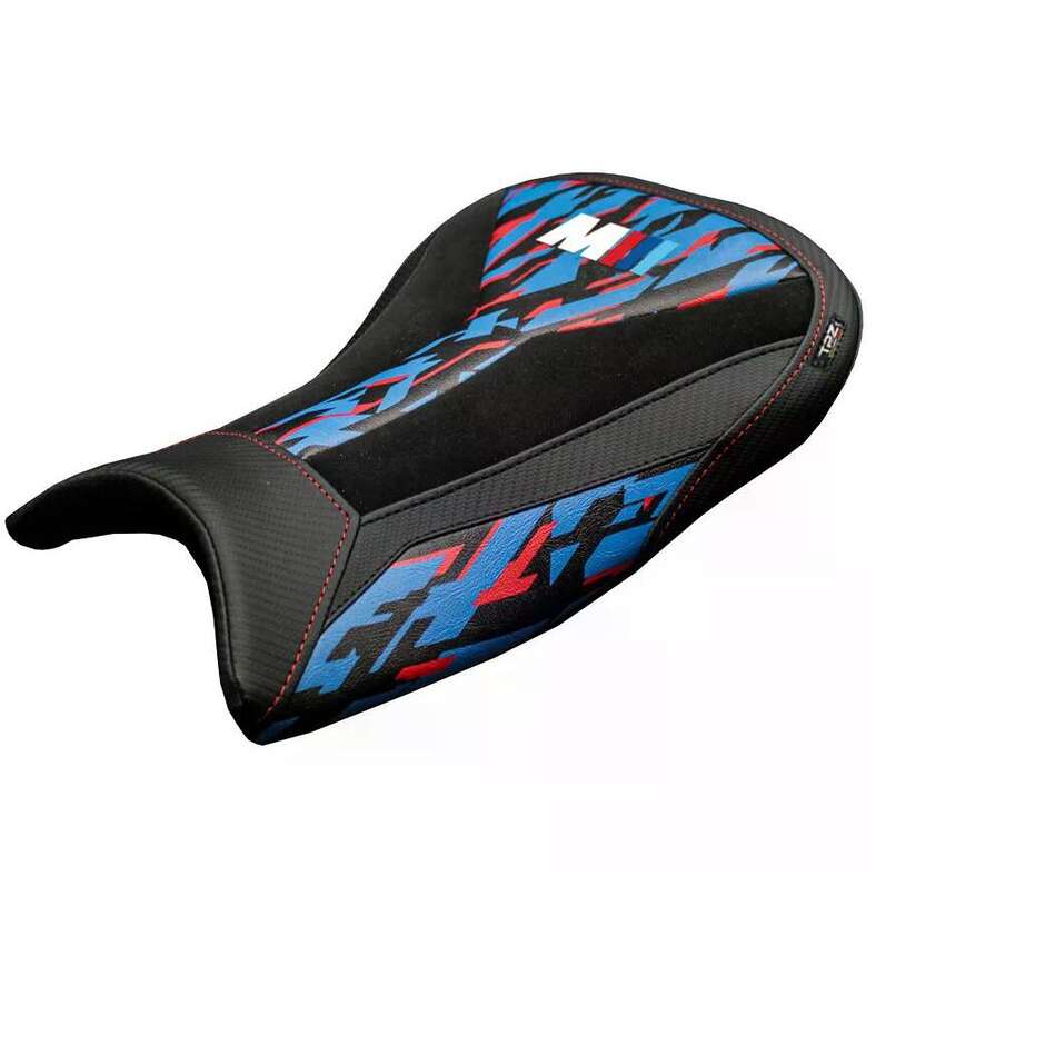 TPZ Italia Seat Cover Specific for BMW M 1000 RR 2021 - 2022 Model Special Edition Velvet