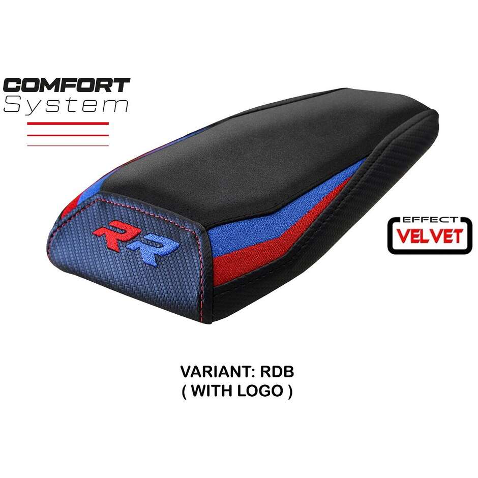 TPZ Italia Seat Cover Specific for BMW M 1000 RR 2023-2025 Model Riesa Velvet Comfort System
