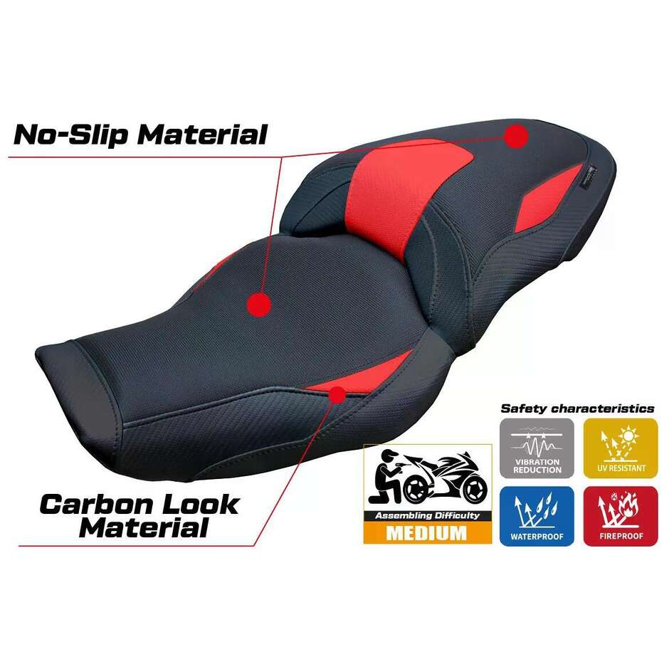 TPZ Italia Seat Cover Specific for BMW M 1000 XR 2024-2025 Model Graz