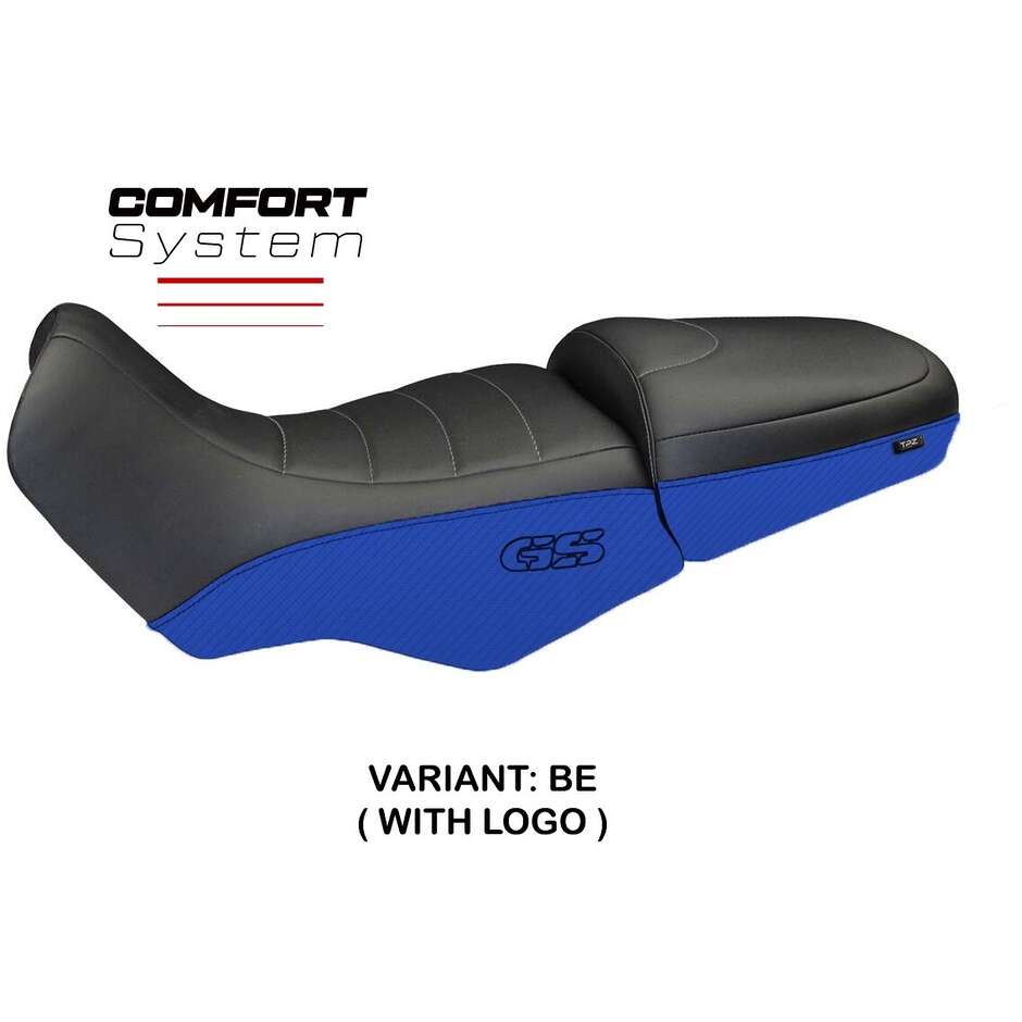 TPZ Italia Seat Cover Specific for BMW R 1100/1150 GS 1994 - 2003 Model Firenze Carbon Color Comfort System
