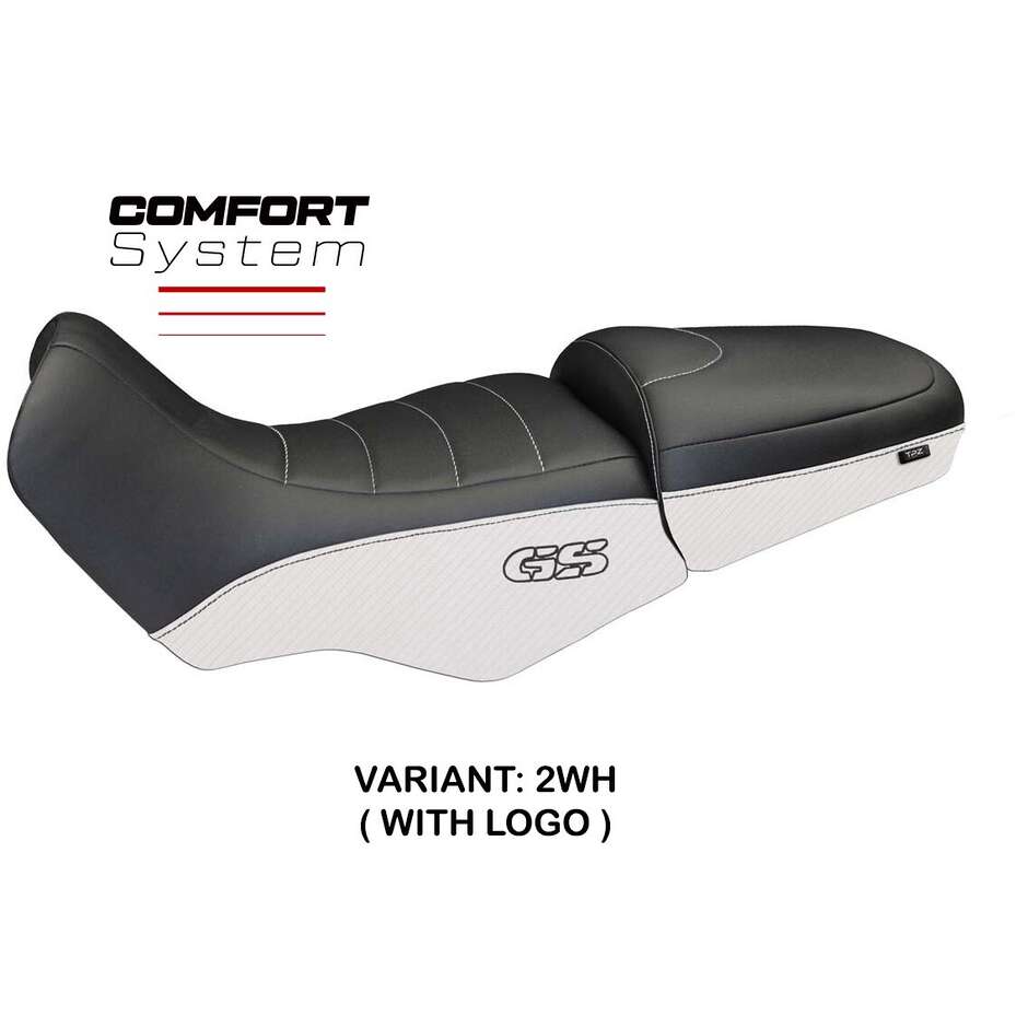 TPZ Italia Seat Cover Specific for BMW R 1100/1150 GS 1994 - 2003 Model Firenze Carbon Color Comfort System