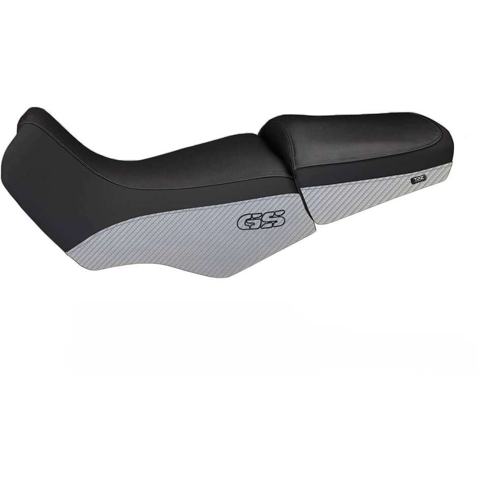 TPZ Italia Seat Cover Specific for BMW R 1100/1150 GS 1994 - 2003 Model Livorno Carbon Color