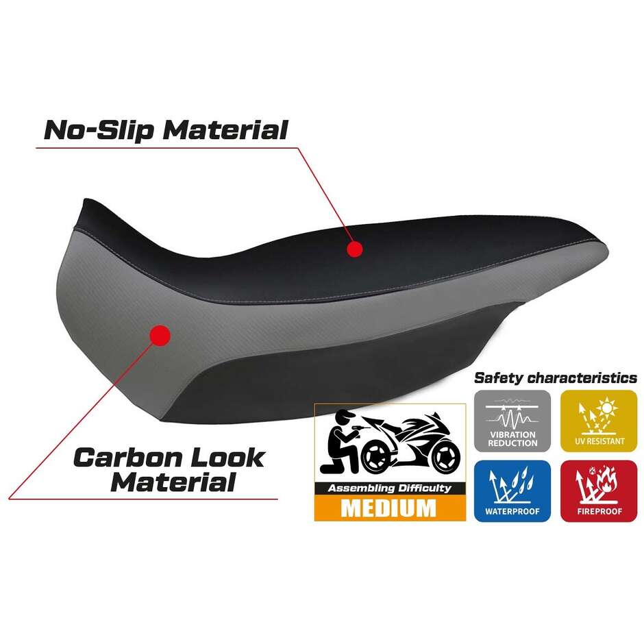 TPZ Italia Seat Cover Specific for BMW R 1150 GS Adventure 2002 - 2006 Model Giarre