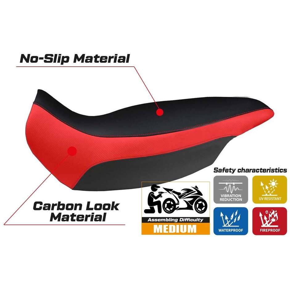 TPZ Italia Seat Cover Specific for BMW R 1150 GS Adventure 2002 - 2006 Model Giarre