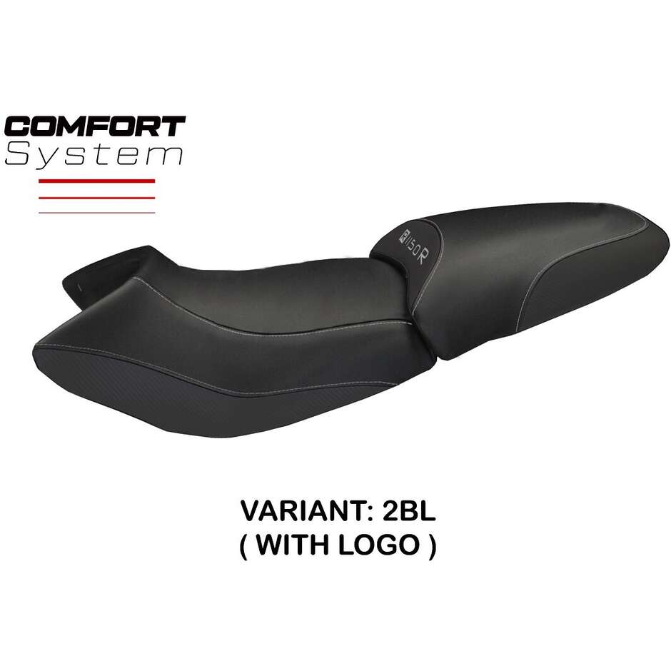 TPZ Italia Seat Cover Specific for BMW R 1150 R 2000-2007 Model Massimo Carbon Color Comfort System