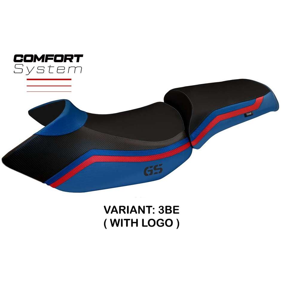 TPZ Italia Seat Cover Specific for BMW R 1200 GS 2005 - 2012 Model Lione 1 Comfort System