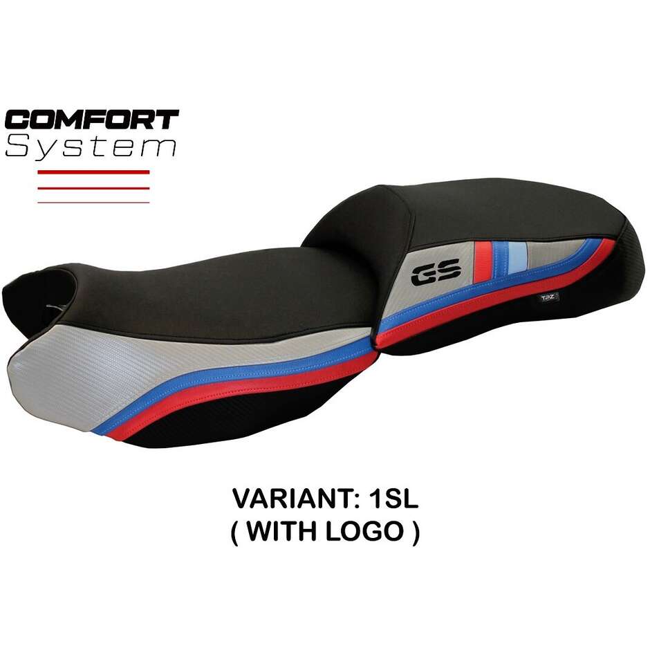 TPZ Italia Seat Cover Specific for BMW R 1200 GS 2013 - 2018 Model Exclusive Anniversary Comfort System