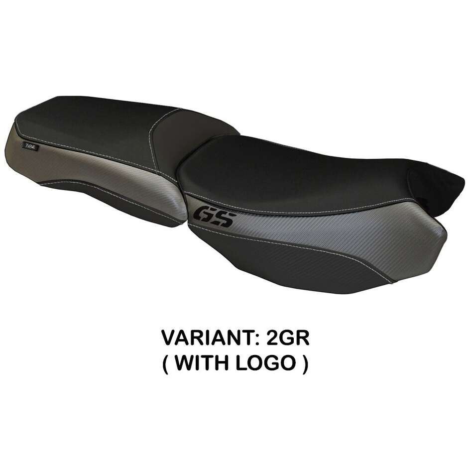 TPZ Italia Seat Cover Specific for BMW R 1200 GS Adventure 2013 - 2018 Model Bologna Carbon Color