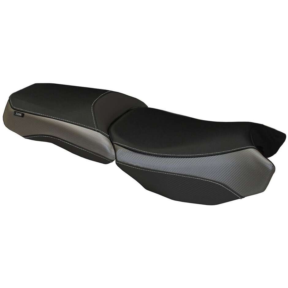 TPZ Italia Seat Cover Specific for BMW R 1200 GS Adventure 2013 - 2018 Model Bologna Carbon Color
