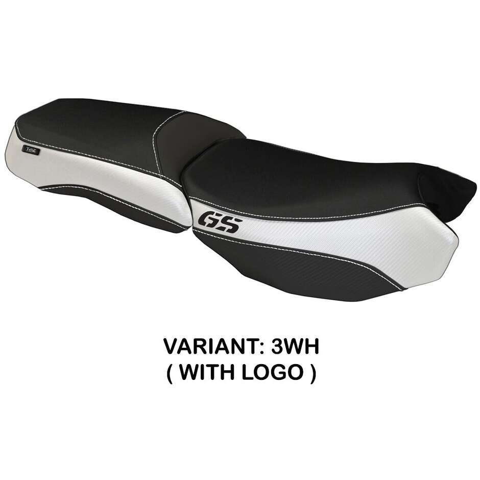 TPZ Italia Seat Cover Specific for BMW R 1200 GS Adventure 2013 - 2018 Model Bologna Carbon Color