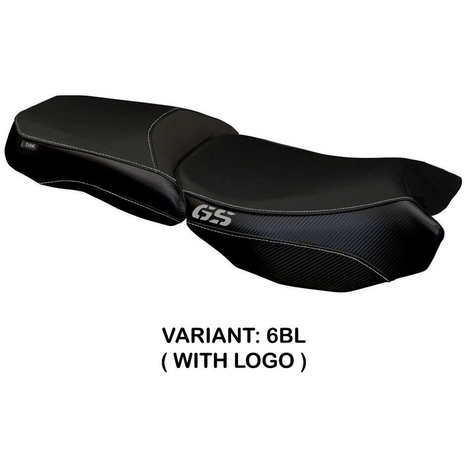 TPZ Italia Seat Cover Specific for BMW R 1200 GS Adventure 2013 - 2018 Model Bologna Carbon Color