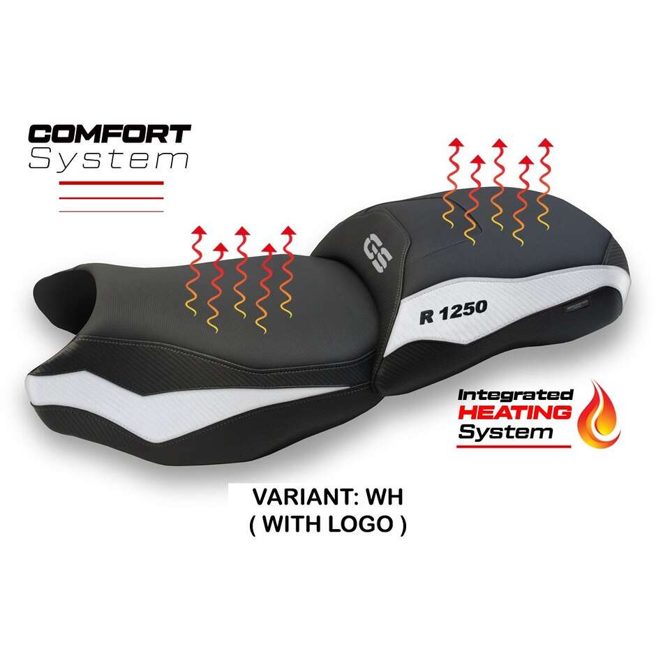 TPZ Italia Seat Cover Specific for BMW R 1250 GS 2019 - 2023 - Heating Comfort System