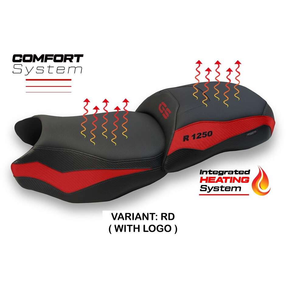 TPZ Italia Seat Cover Specific for BMW R 1250 GS 2019 - 2023 - Heating Comfort System