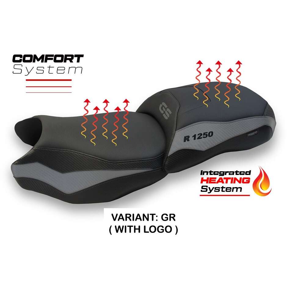 TPZ Italia Seat Cover Specific for BMW R 1250 GS 2019 - 2023 - Heating Comfort System