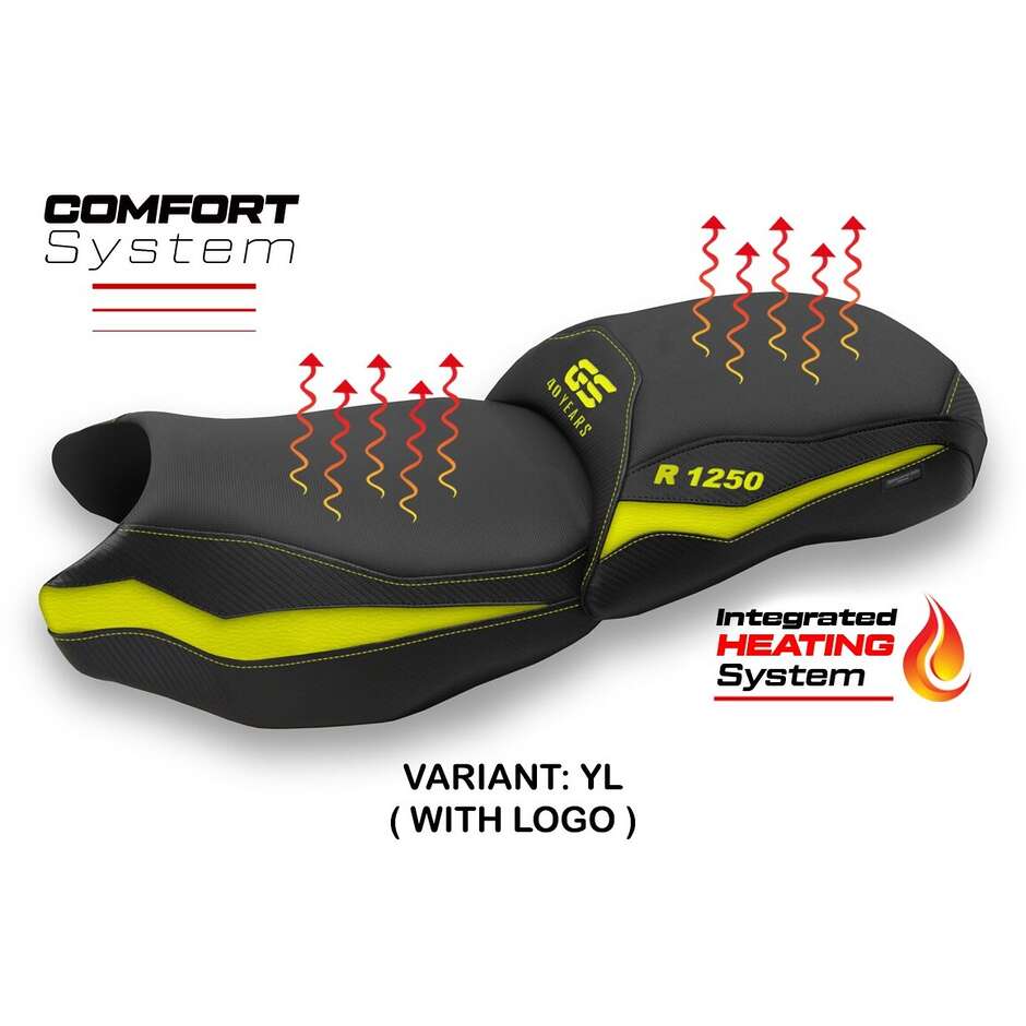 TPZ Italia Seat Cover Specific for BMW R 1250 GS 2019 - 2023 - Heating Comfort System