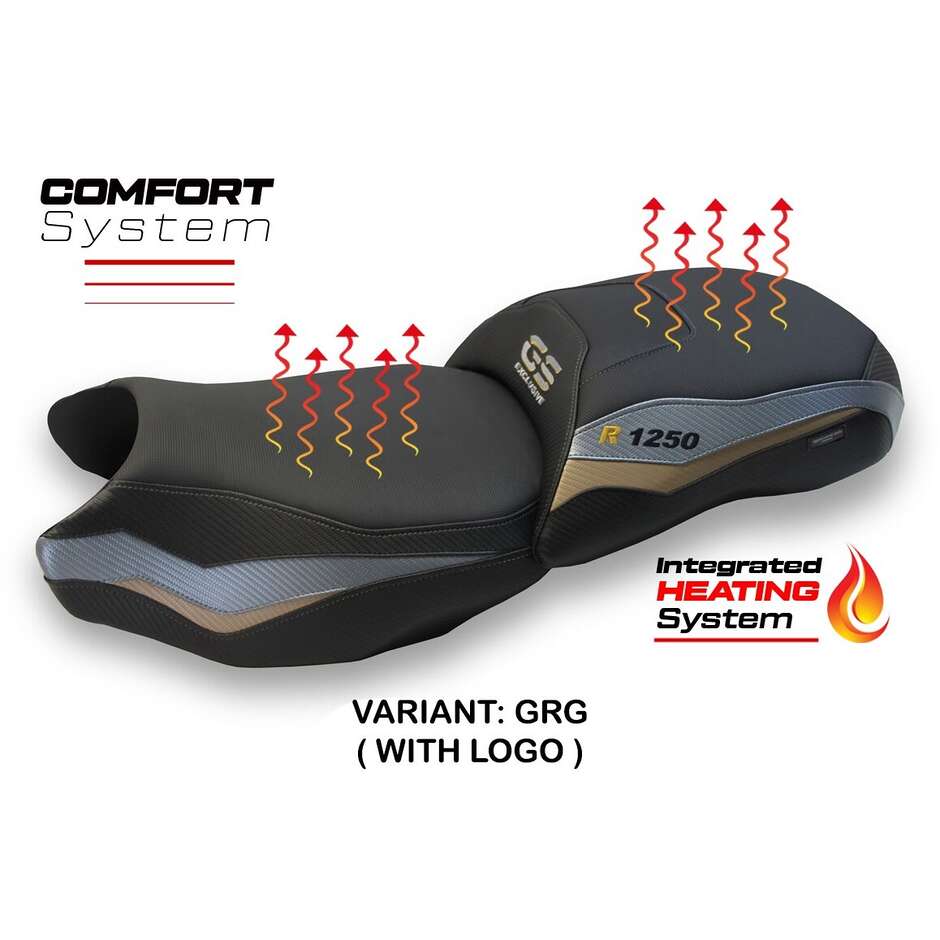 TPZ Italia Seat Cover Specific for BMW R 1250 GS 2019 - 2023 - Heating Comfort System