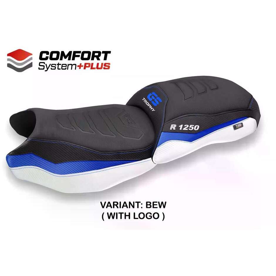 TPZ Italia Seat Cover Specific for BMW R 1250 GS 2019-2023 Model Cappio Comfort System Plus