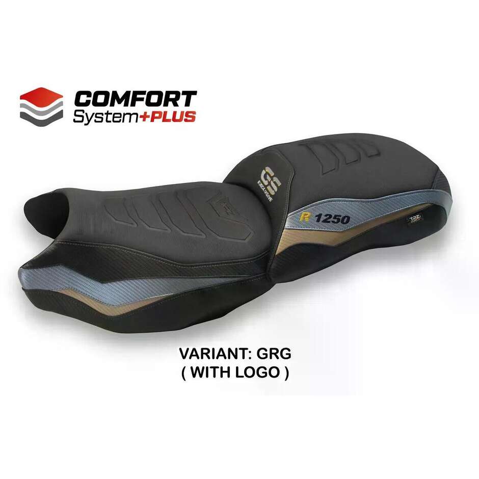 TPZ Italia Seat Cover Specific for BMW R 1250 GS 2019-2023 Model Cappio Comfort System Plus