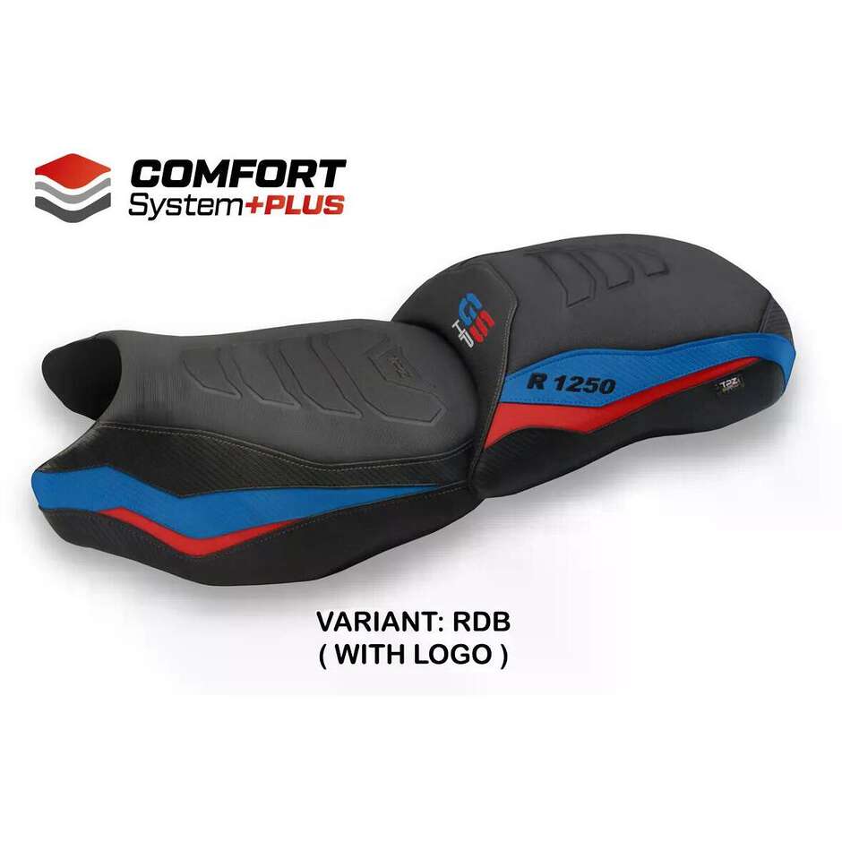 TPZ Italia Seat Cover Specific for BMW R 1250 GS 2019-2023 Model Cappio Comfort System Plus