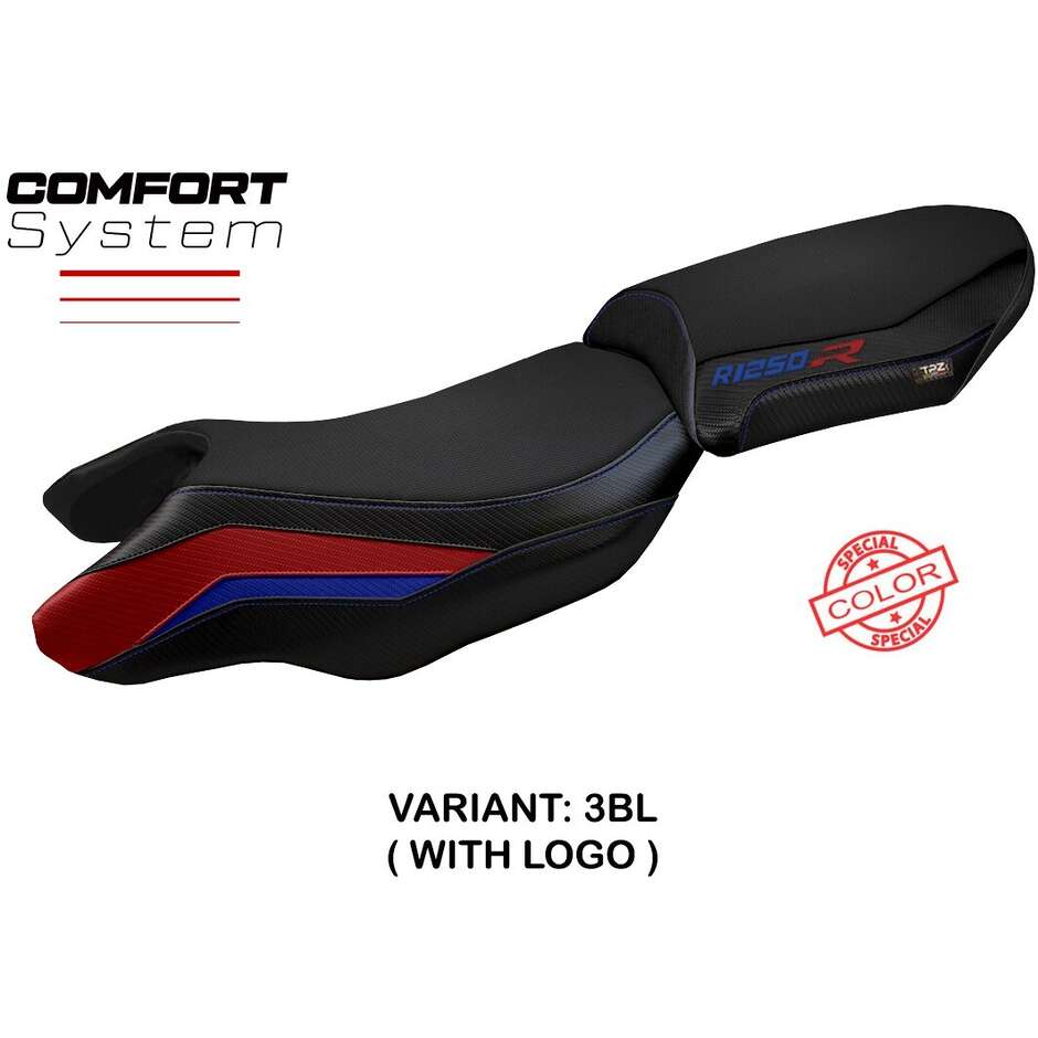TPZ Italia Seat Cover Specific for BMW R 1250 R 2019-2025 Model Puma Special Color Comfort System