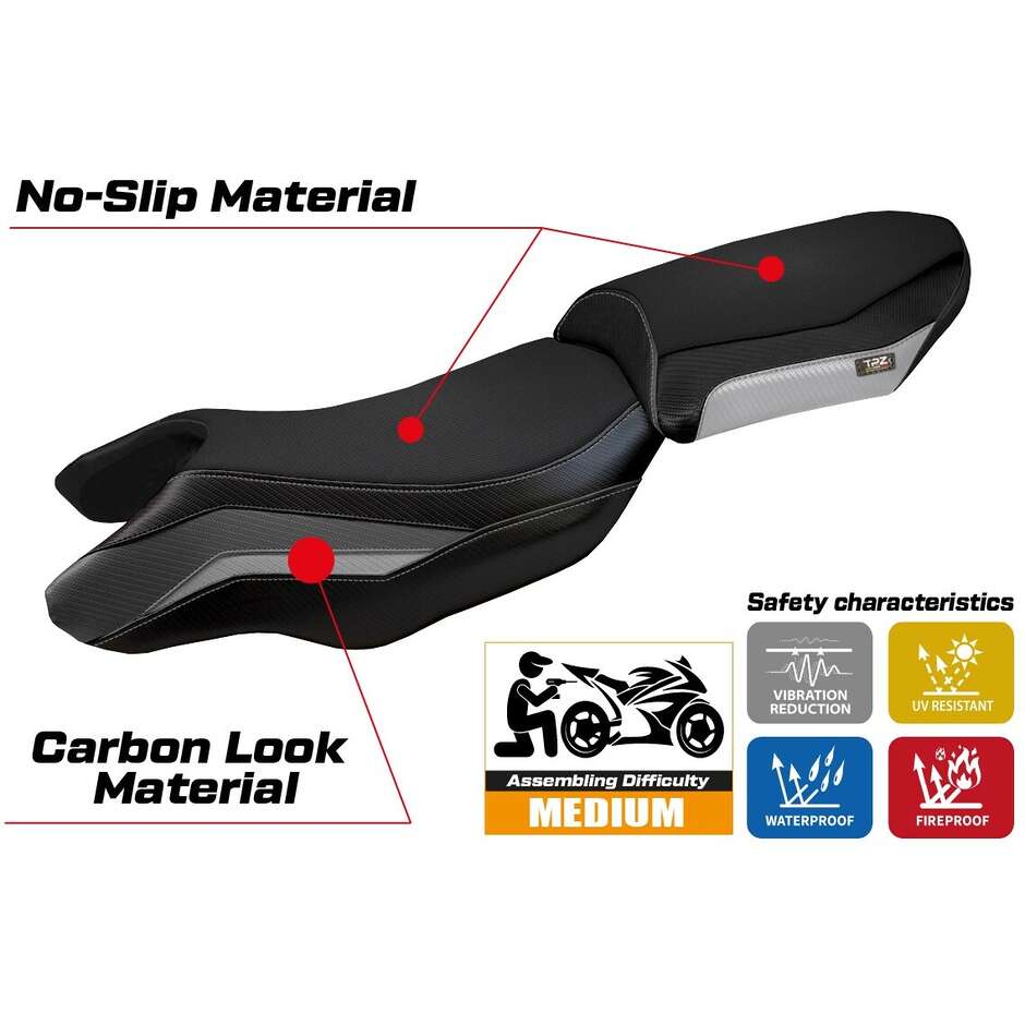 TPZ Italia Seat Cover Specific for BMW R 1250 R 2019-2025 Model Puma Special Color