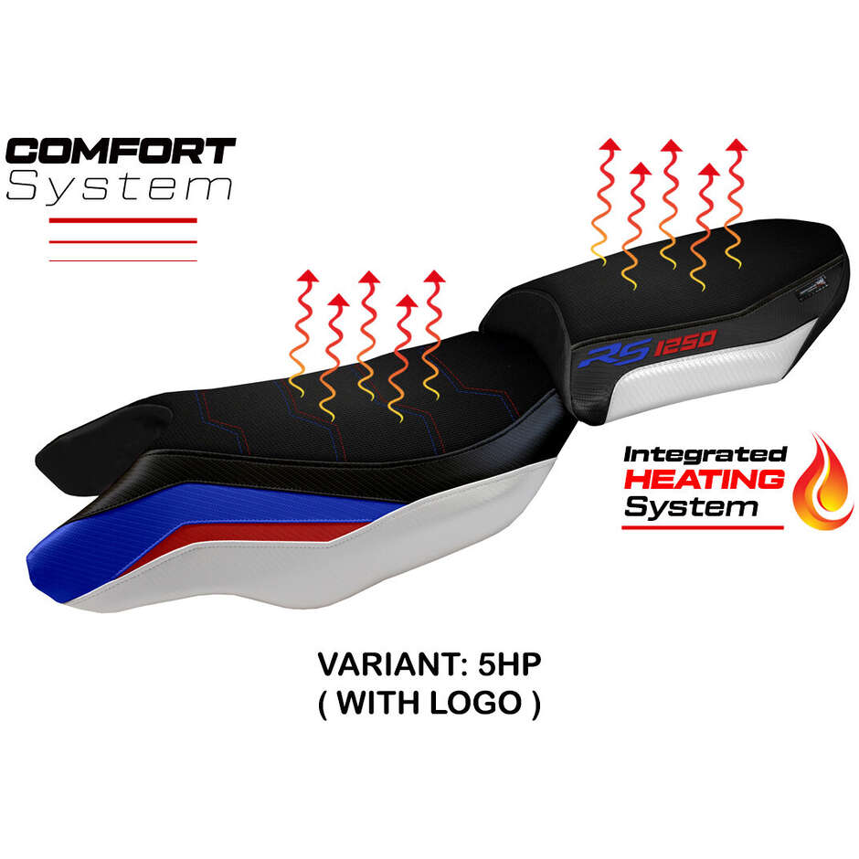 TPZ Italia Seat Cover Specific for BMW R 1250 RS 2020 - 2024 - Heating Comfort System