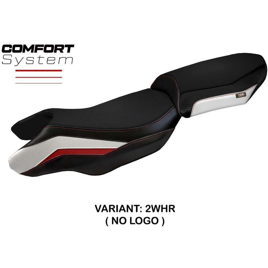 TPZ Italia Seat Cover Specific for BMW R 1250 RS 2020 - 2024 Model Blanco Comfort System