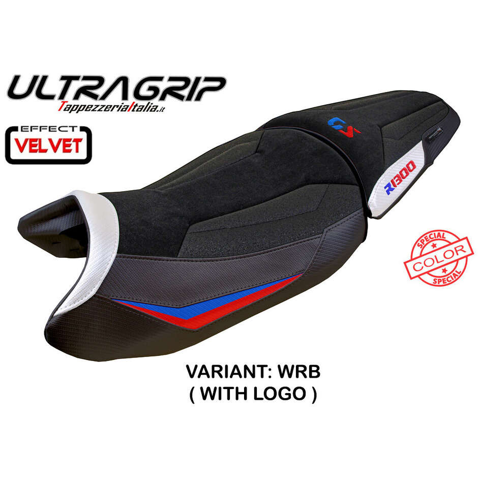 TPZ Italia Seat Cover Specific for BMW R 1300 GS 2023-2025 Model Koln Velvet Ultragrip