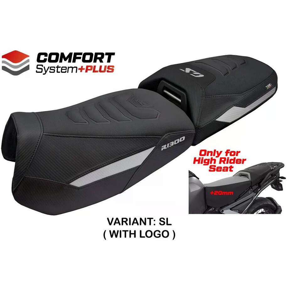 TPZ Italia Seat Cover Specific for BMW R 1300 GS ADVENTURE 2024-2025 Model Haisyn Comfort System Plus