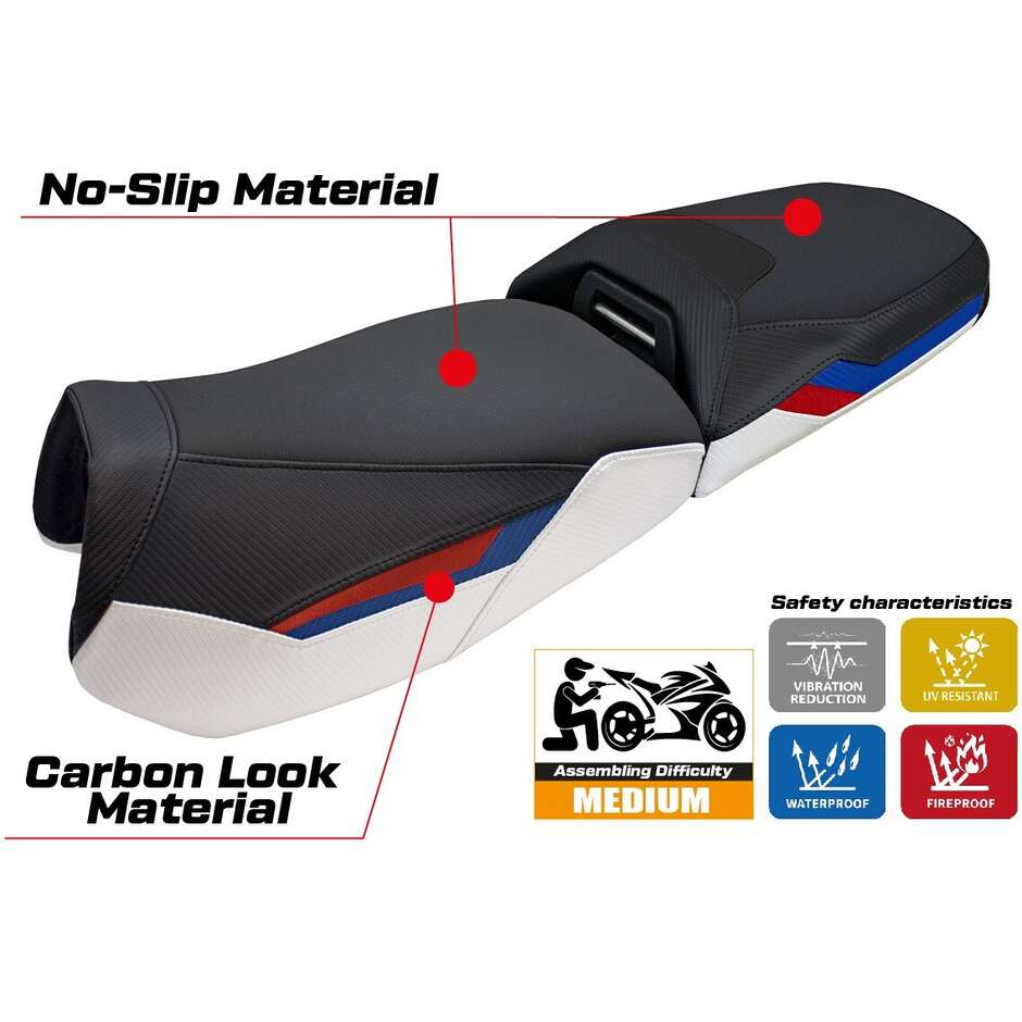 TPZ Italia Seat Cover Specific for BMW R 1300 GS Adventure 2024-2025 Model Haisyn