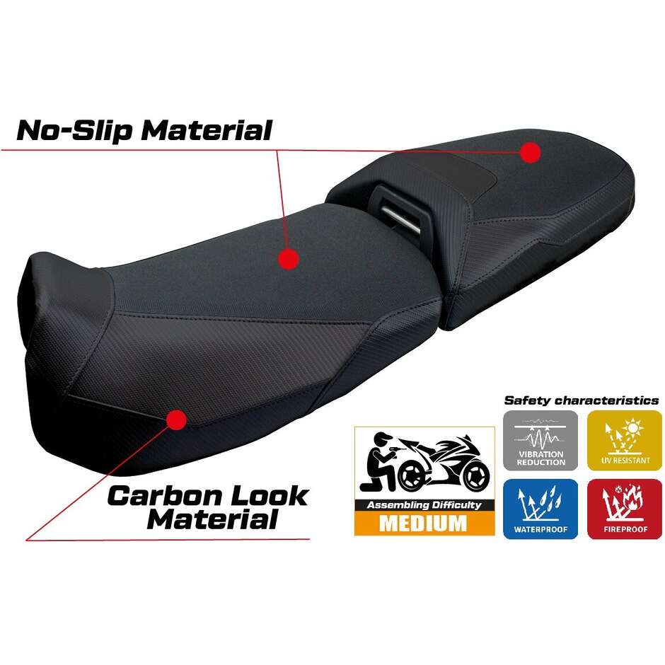 TPZ Italia Seat Cover Specific for BMW R 1300 GS Adventure 2024-2025 Ulma Model