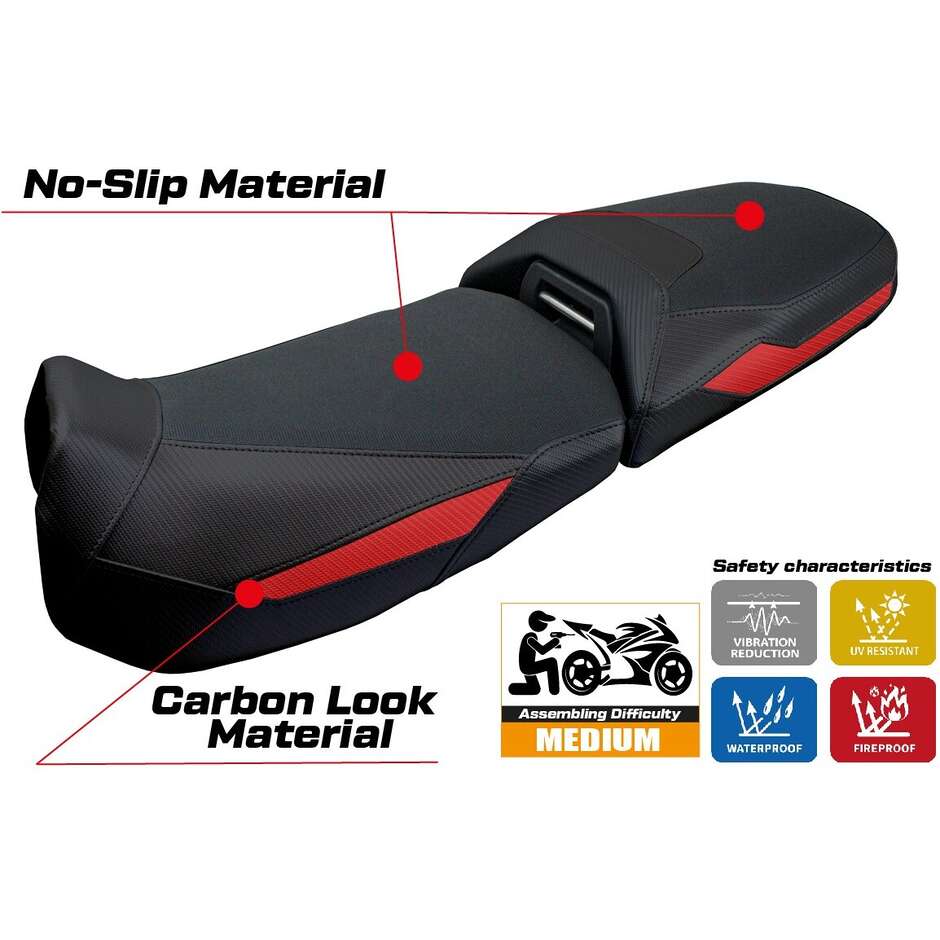 TPZ Italia Seat Cover Specific for BMW R 1300 GS Adventure 2024-2025 Ulma Model
