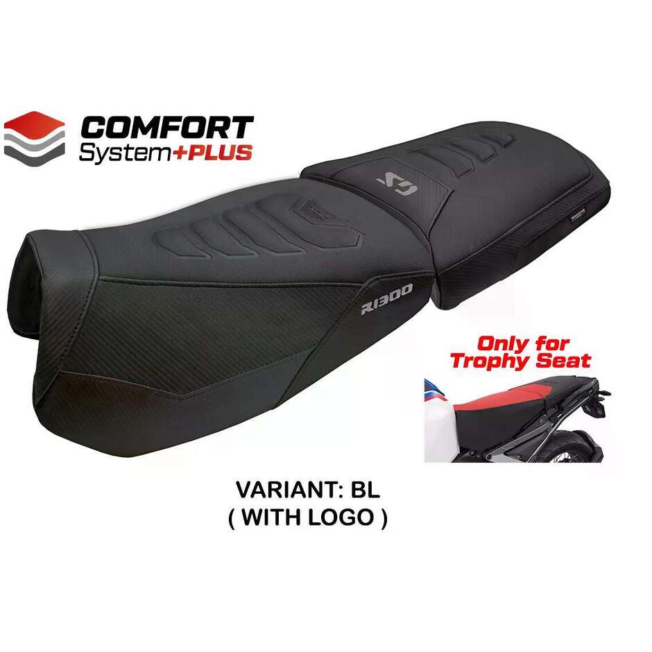 TPZ Italia Seat Cover Specific for BMW R 1300 GS ADVENTURE Trophy 2024-2025 Model Bear Comfort System Plus