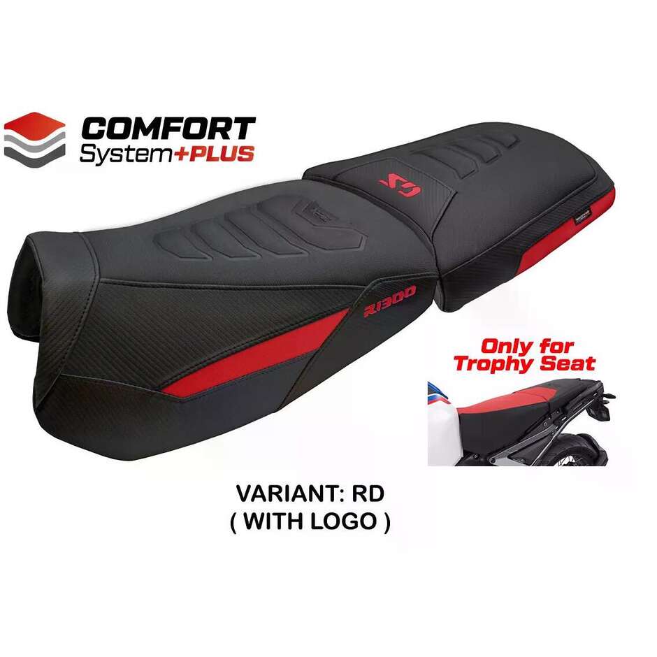 TPZ Italia Seat Cover Specific for BMW R 1300 GS ADVENTURE Trophy 2024-2025 Model Bear Comfort System Plus