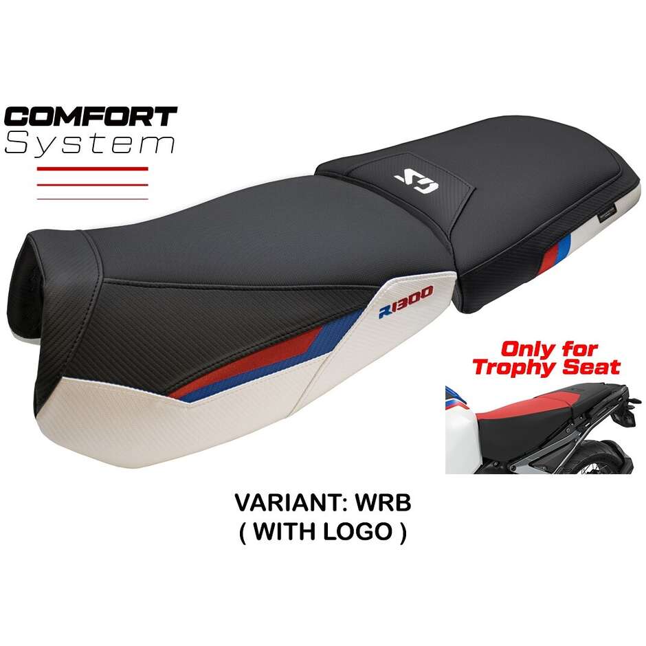 TPZ Italia Seat Cover Specific for BMW R 1300 GS Adventure Trophy 2024-2025 Model Bear Comfort System