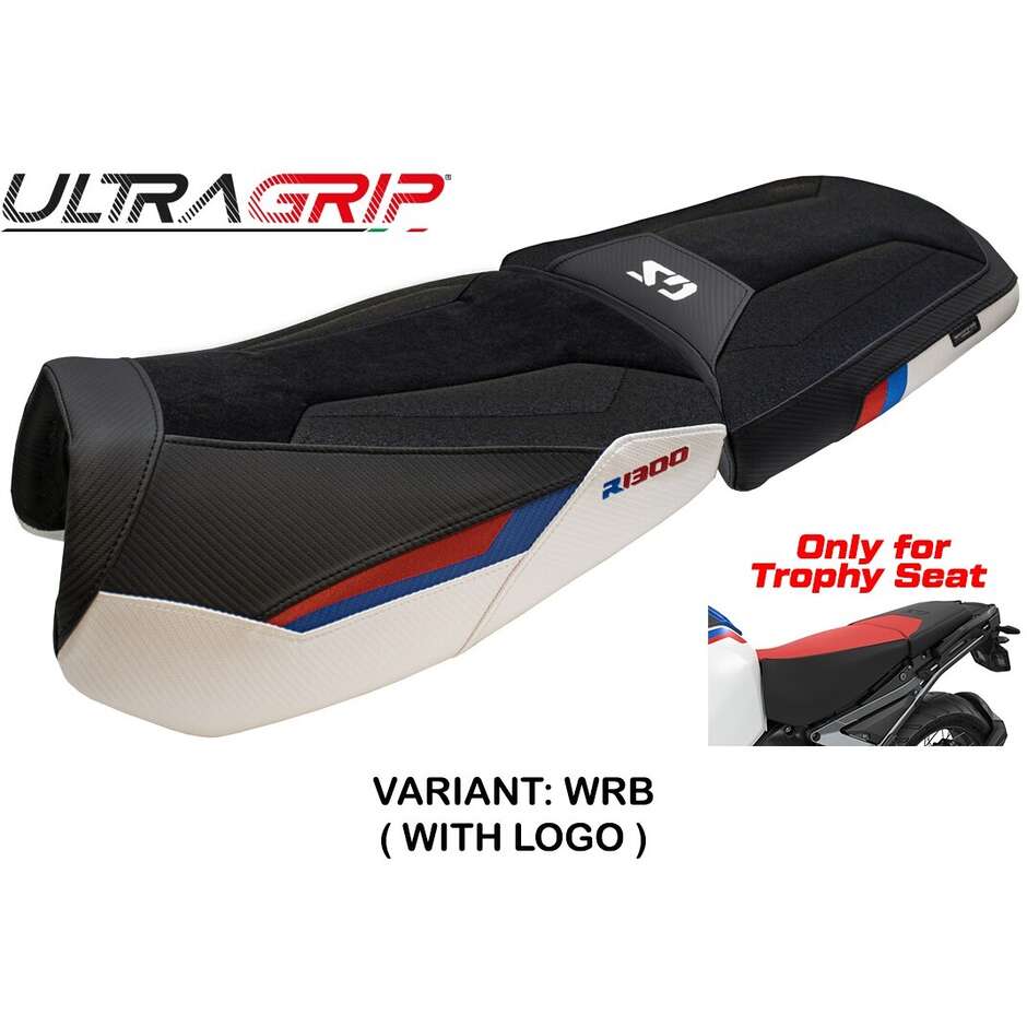 TPZ Italia Seat Cover Specific for BMW R 1300 GS Adventure Trophy 2024-2025 Model Bear Ultragrip