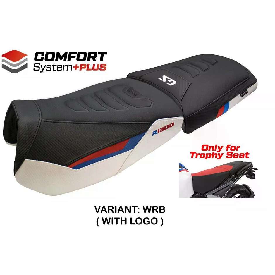 TPZ Italia Seat Cover Specific for BMW R 1300 GS ADVENTURE Trophy 20242025 Model Bear Comfort System Plus