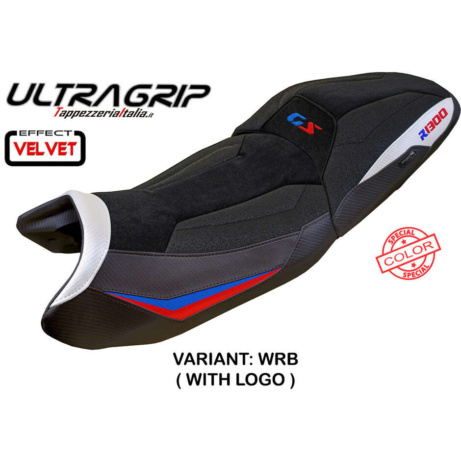 TPZ Italia Seat Cover Specific for BMW R 1300 GS Touring 2023-2025 Model Ahus Velvet Ultragrip