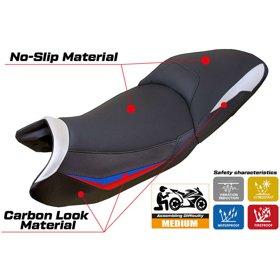 TPZ Italia Seat Cover Specific for BMW R 1300 GS Touring 2023-2025 Model Ahus