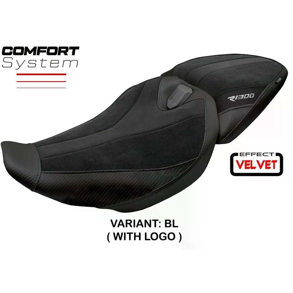 TPZ Italia Seat Cover Specific for BMW R 1300 R 2025-2026 Model Remy Velvet Comfort System