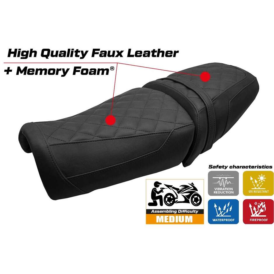TPZ Italia Seat Cover Specific for BMW R12 NINE T 2025 Model Ninette Comfort System