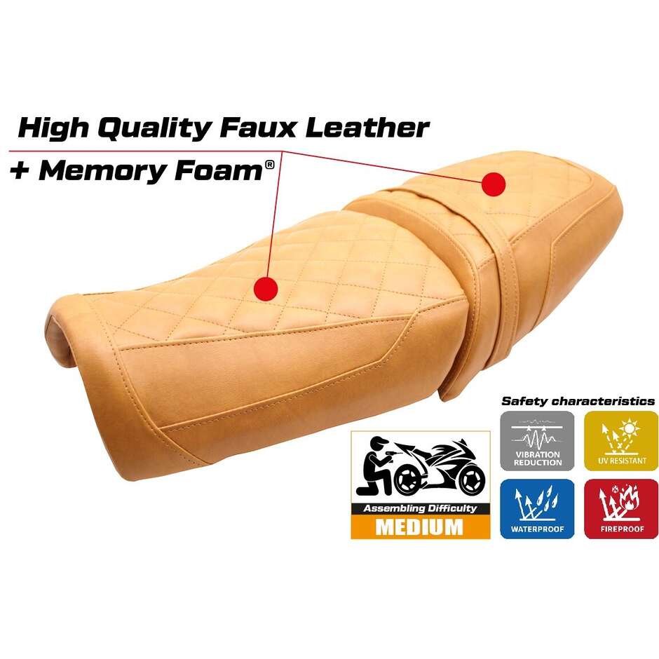 TPZ Italia Seat Cover Specific for BMW R12 NINE T 2025 Model Ninette Comfort System