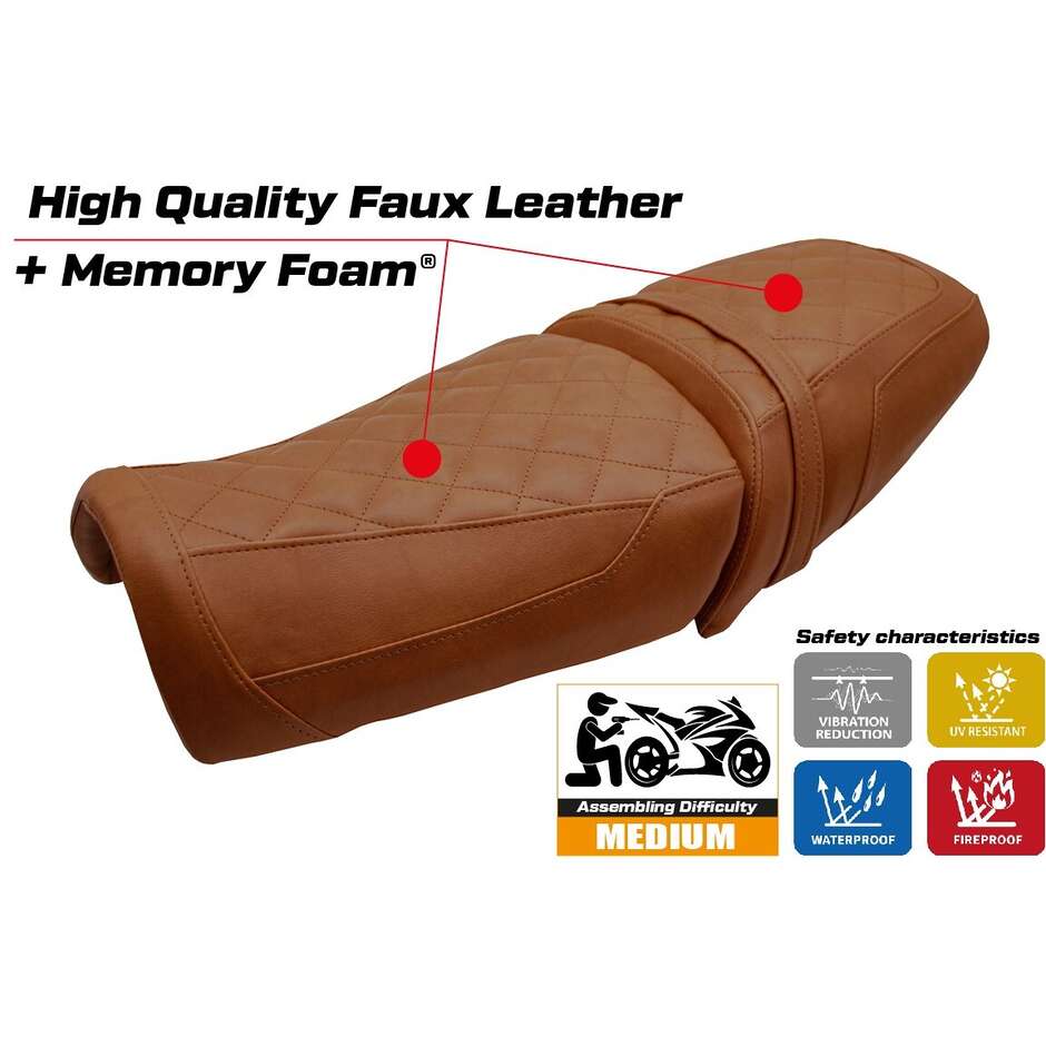 TPZ Italia Seat Cover Specific for BMW R12 NINE T 2025 Model Ninette Comfort System
