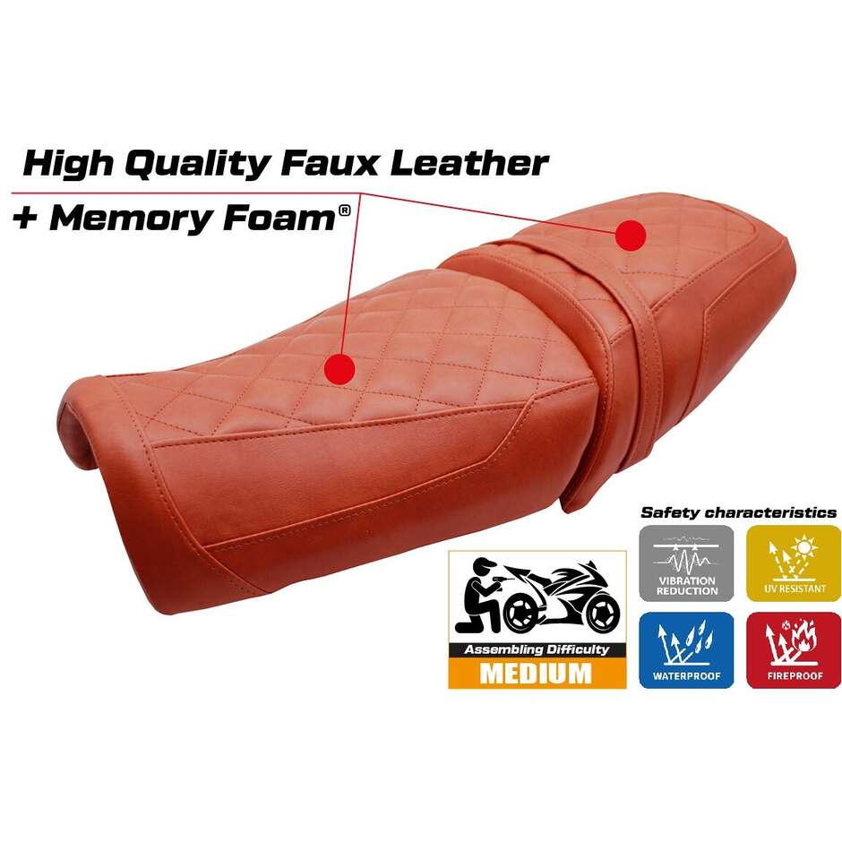 TPZ Italia Seat Cover Specific for BMW R12 NINE T 2025 Model Ninette Comfort System