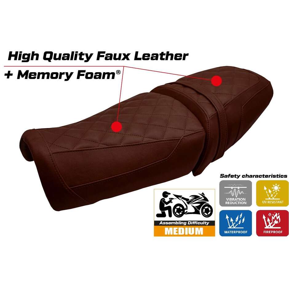 TPZ Italia Seat Cover Specific for BMW R12 NINE T 2025 Model Ninette Comfort System